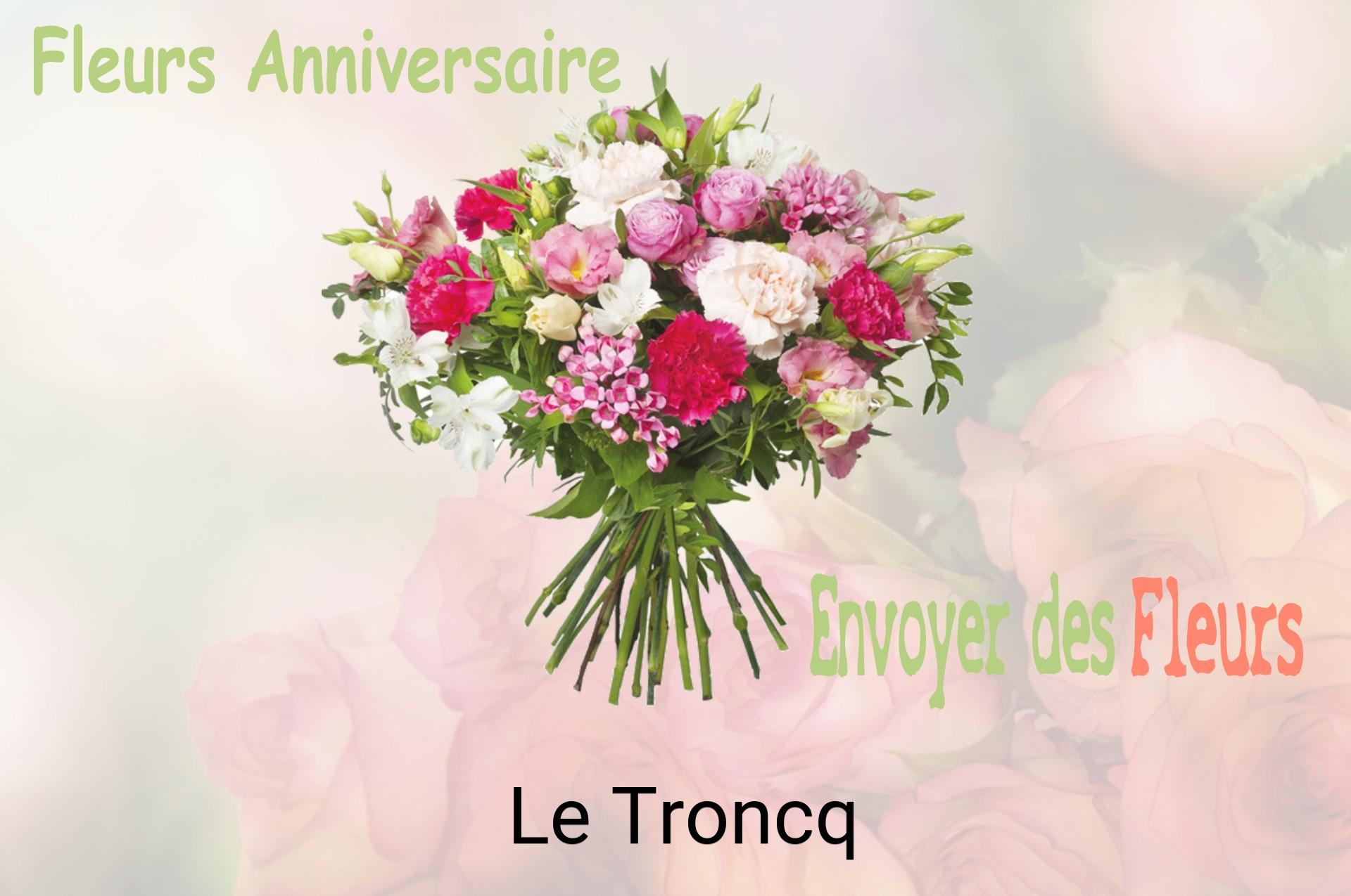 Bouquet de fleurs d’anniversaire livré à Le Troncq